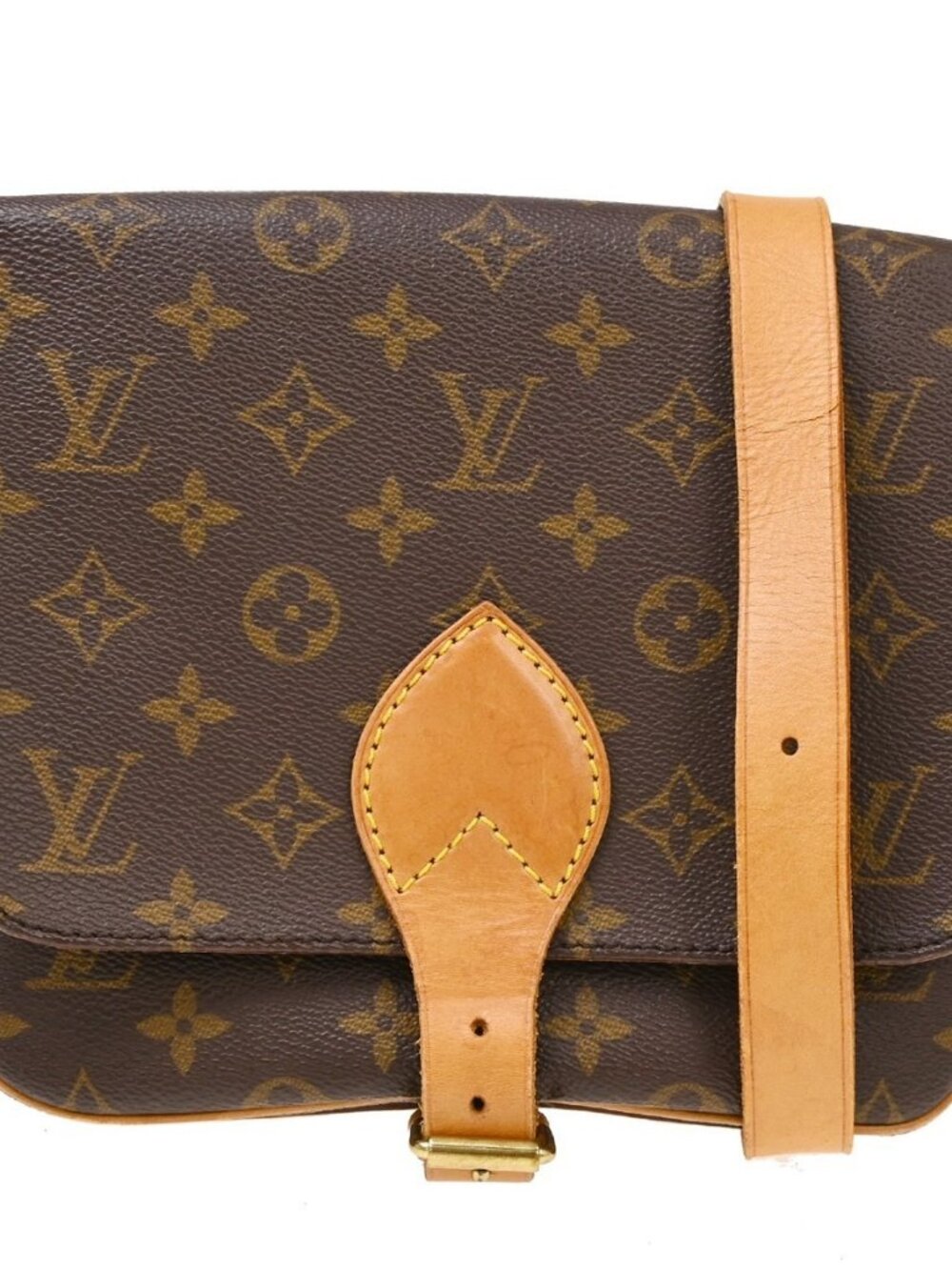 LOUIS VUITTON CARTOUCHIERE MM SHOULDER BAG